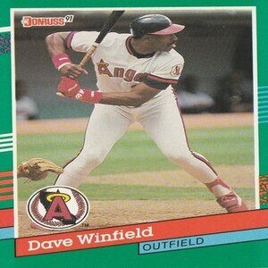 Dave Winfield - Donruss '91 Baseball Card